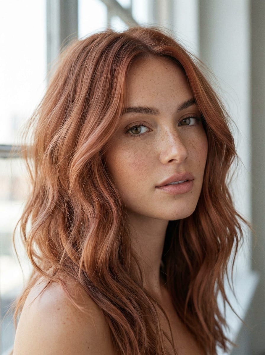 Muted Copper - Kupfer Haarfarbe